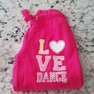 JUSTICE Love Dance Sweatpants New without Tags